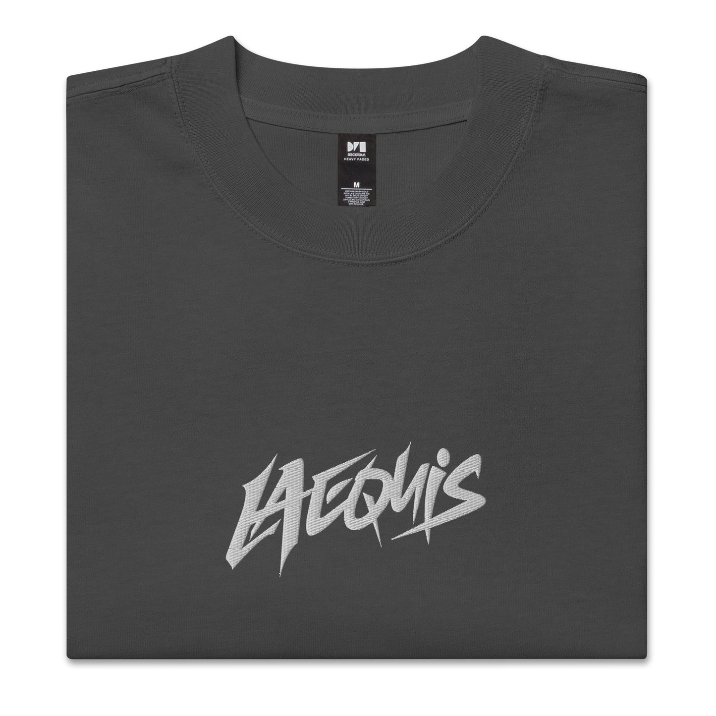 La Equis Embroidered Oversized Tee